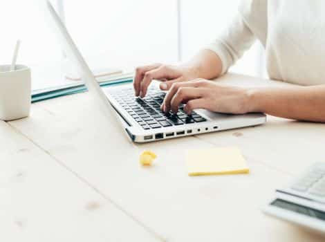 Proper Solutions Staffing - administrative assistant skills -person typing